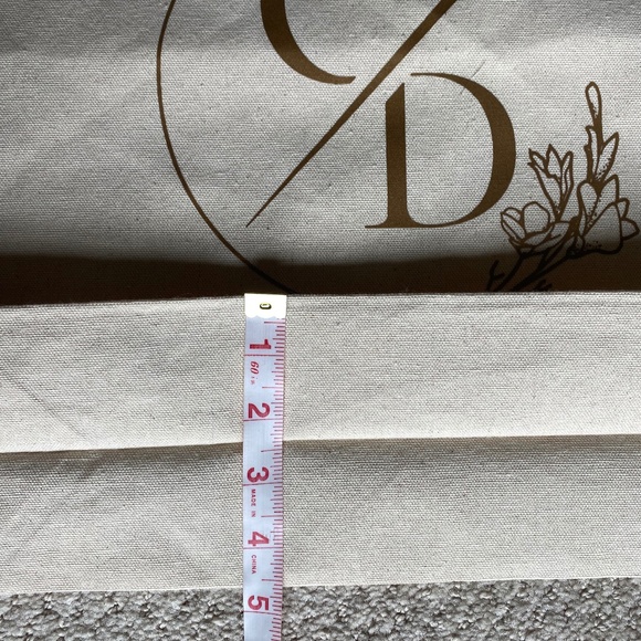 Cloth Design Canvas reusable tote bag - Picture 7 of 7